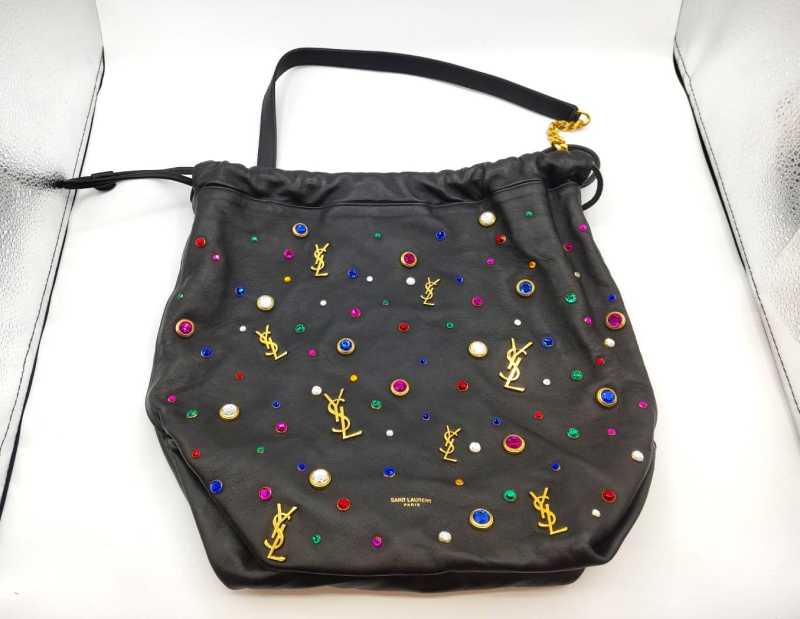 サンローラン買取 テディビジューショルダーバッグ